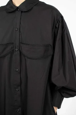 Simone Rocha Cup Embroidered Shirt Dress| Dresses