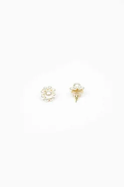 Simone Rocha Daisy Pearl Earrings| Earrings