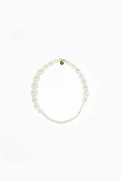 Simone Rocha Daisy Pearl Necklace| Necklaces