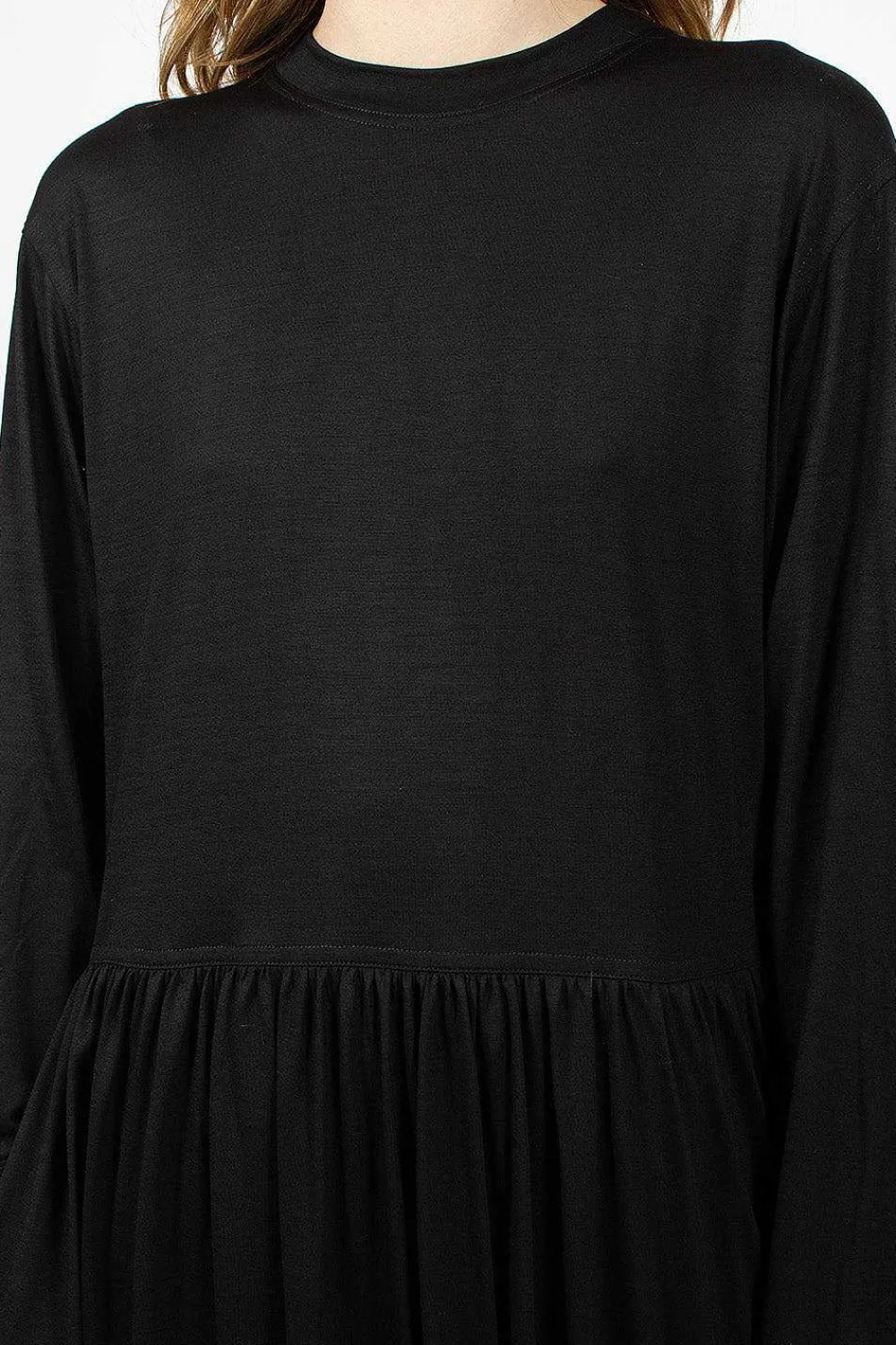Sofie D'Hoore Demure Dress Black| Dresses