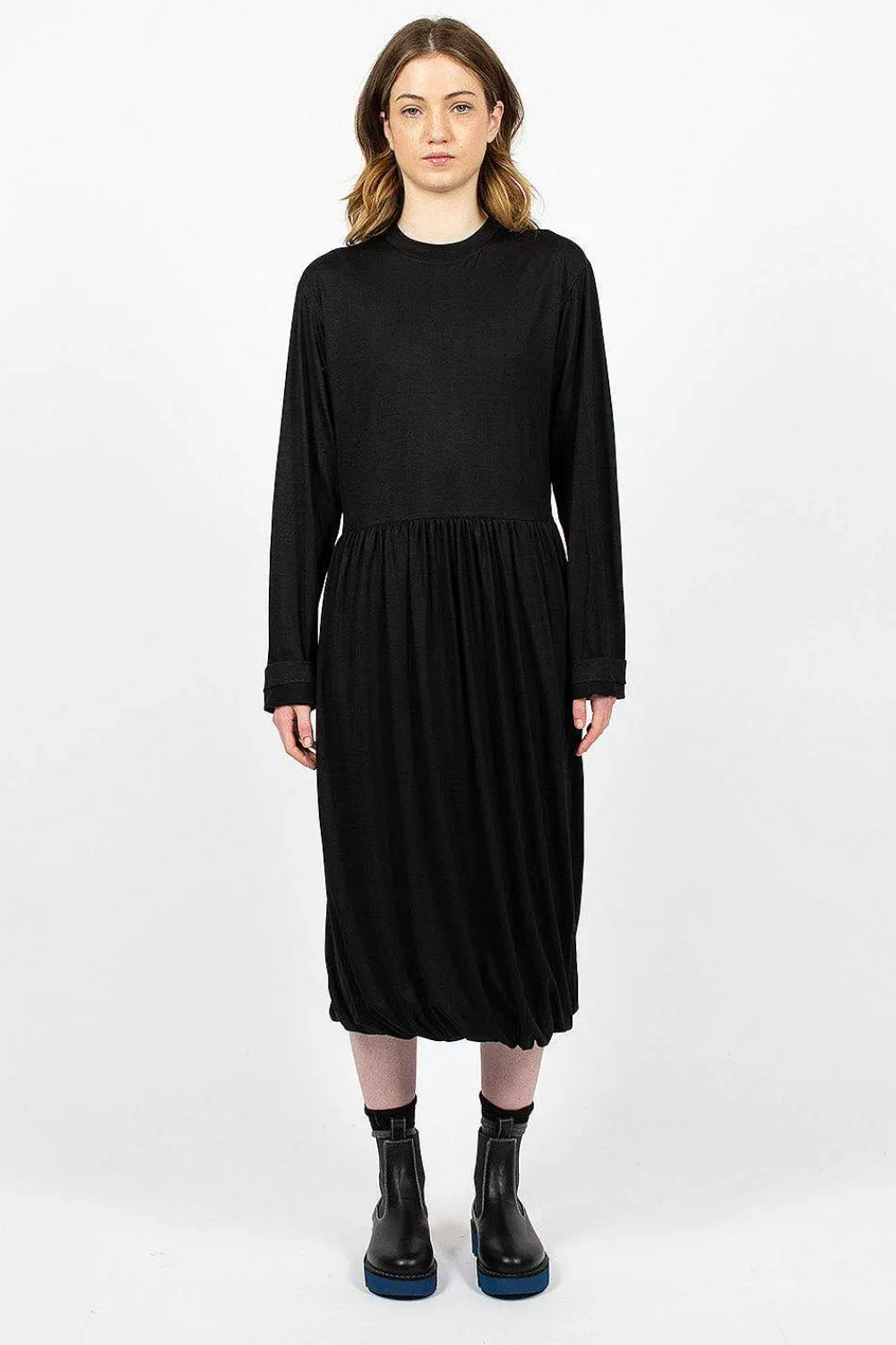 Sofie D'Hoore Demure Dress Black| Dresses