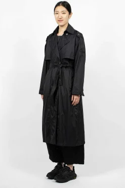 Moncler Deva Trenchcoat Black| Outerwear