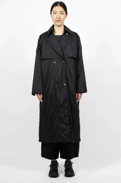 Moncler Deva Trenchcoat Black| Outerwear
