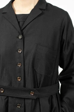 École de Curiosités Dina Coat Black| Outerwear