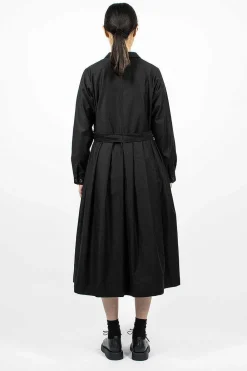 École de Curiosités Dina Coat Black| Dresses