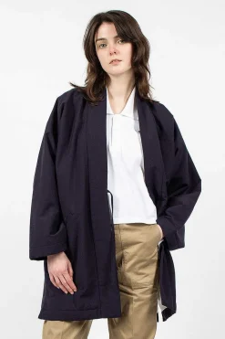 VISVIM Dotera Hanten Style Jacket Navy| Outerwear