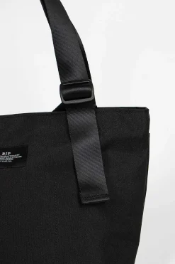 BAGSINPROGRESS Double Handle Bag Black| Bags