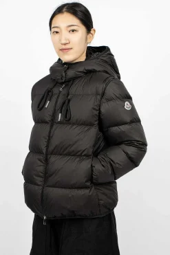 Moncler Dronieres Down Jacket Black| Outerwear