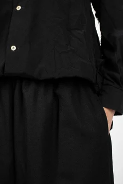 Comme Des Garçons Comme Des Garçons Dropped Rise Pant Black| Trousers