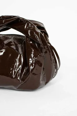 Dries Van Noten Dumpling Bag Dark Brown| Bags
