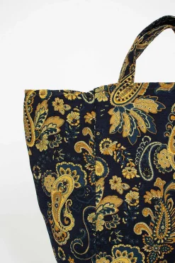 Amiacalva Easy Bag Navy Paisley| Bags