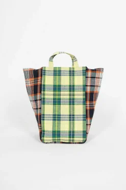 Amiacalva Easy Bag Plaid Green| Bags
