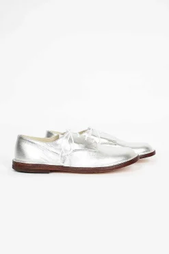 Daniela Gregis Easy Lace Up Shoe Silver| Shoes