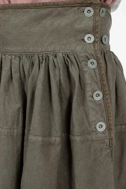 VISVIM Elevation Mil Olive Skirt| Skirts