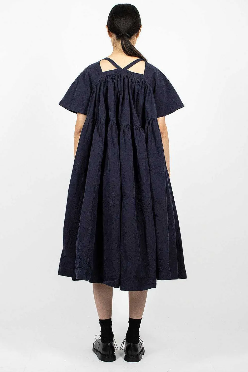 Casey Casey Elsa Dress Navy| Dresses
