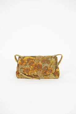 Dries Van Noten Embellished Mini Bag Gold| Bags