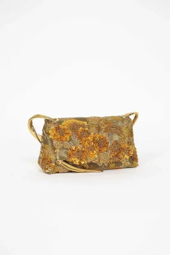 Dries Van Noten Embellished Mini Bag Gold| Bags