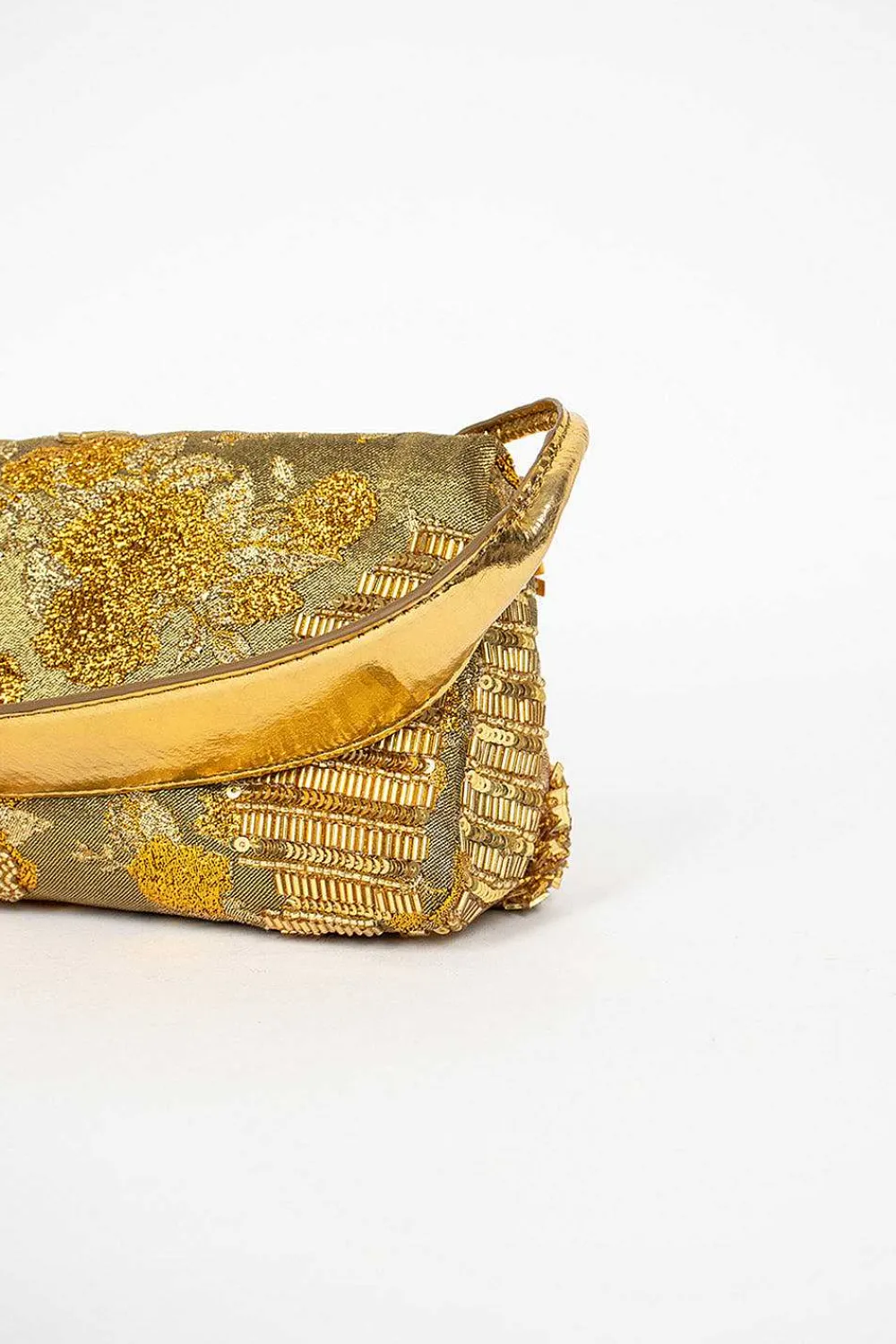 Dries Van Noten Embellished Mini Bag Gold| Bags