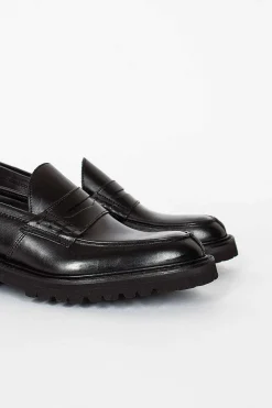 Tricker’s Eva Penny Loafer Black| Shoes