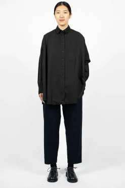 Casey Casey Fabi Italian Pant Navy Twill| Trousers