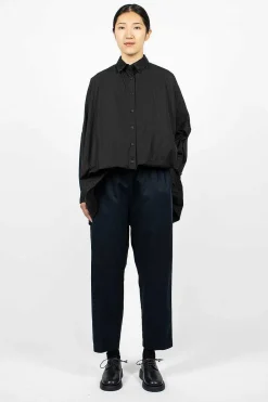 Casey Casey Fabi Italian Pant Navy Twill| Trousers
