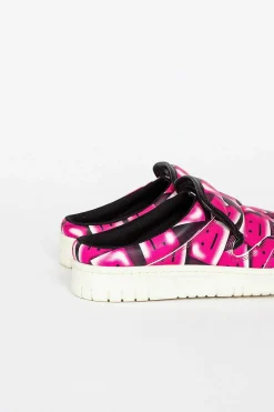Acne Studios Face Mule Black/Pink| Sneakers