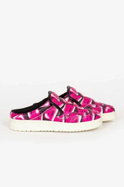Acne Studios Face Mule Black/Pink| Sneakers