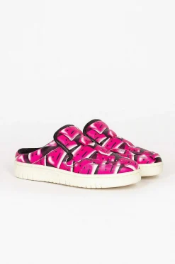 Acne Studios Face Mule Black/Pink| Sneakers