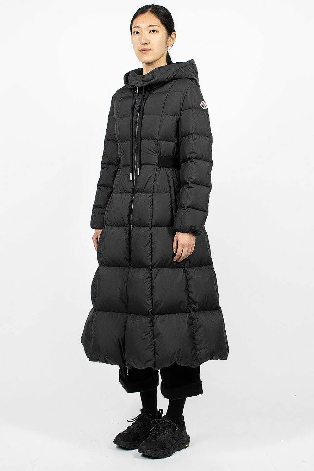 Moncler Faucon Down Coat Black| Outerwear