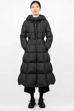 Moncler Faucon Down Coat Black| Outerwear