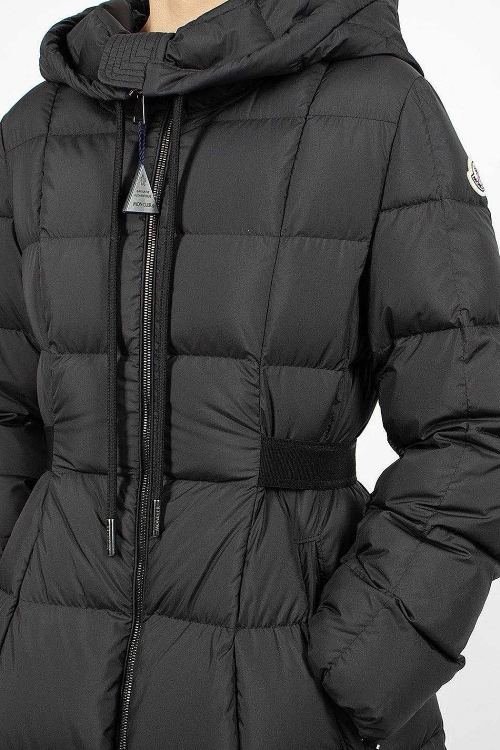 Moncler Faucon Down Coat Black| Outerwear