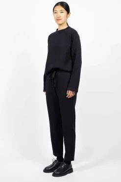 Casey Casey Felix Pant Navy Jersey| Trousers