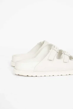 Birkenstock Florida Suede Sandal Bone| Shoes