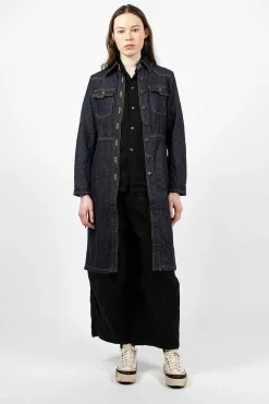 Needles F.P. Coat 10.5Oz Denim| Outerwear