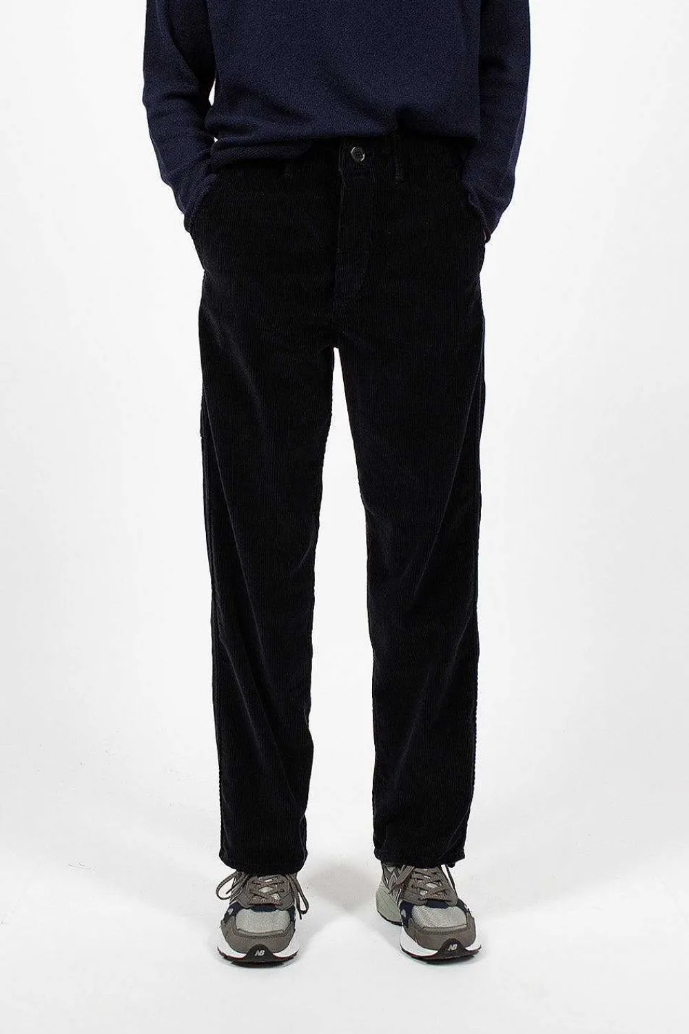 Orslow French Work Pant Navy Corduroy| Trousers