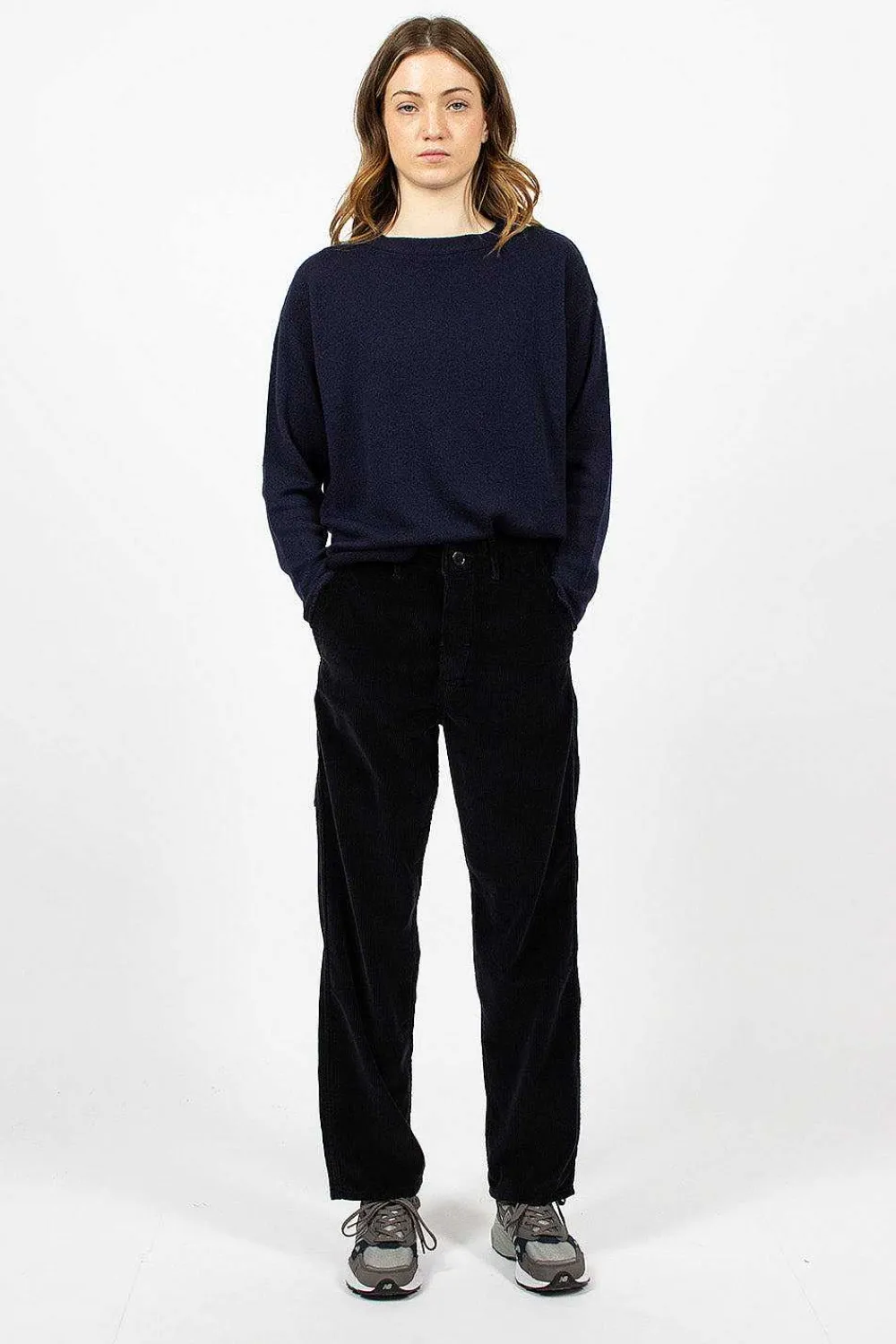 Orslow French Work Pant Navy Corduroy| Trousers