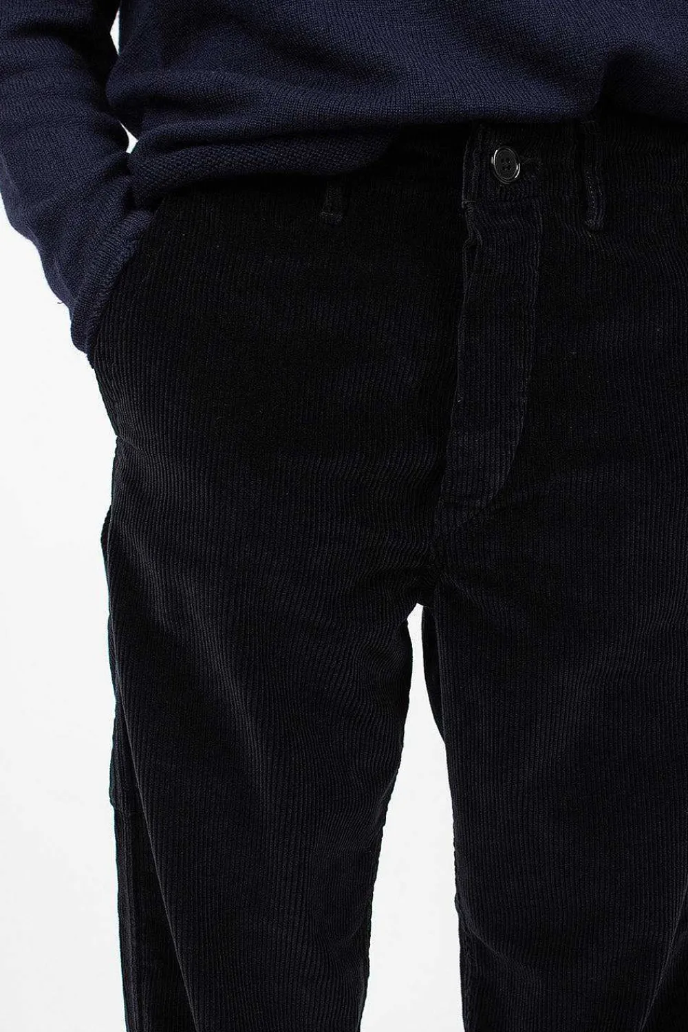 Orslow French Work Pant Navy Corduroy| Trousers