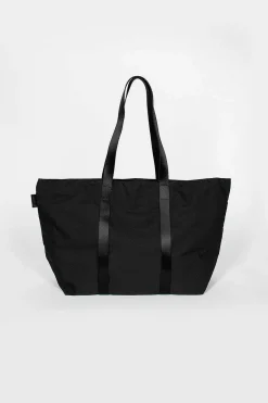 Amiacalva Gabardine Tote Black| Bags