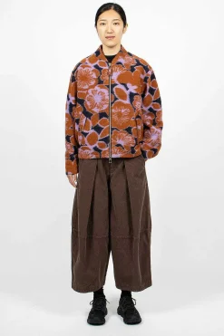 YMC Gabby Jacket Floral Navy| Outerwear