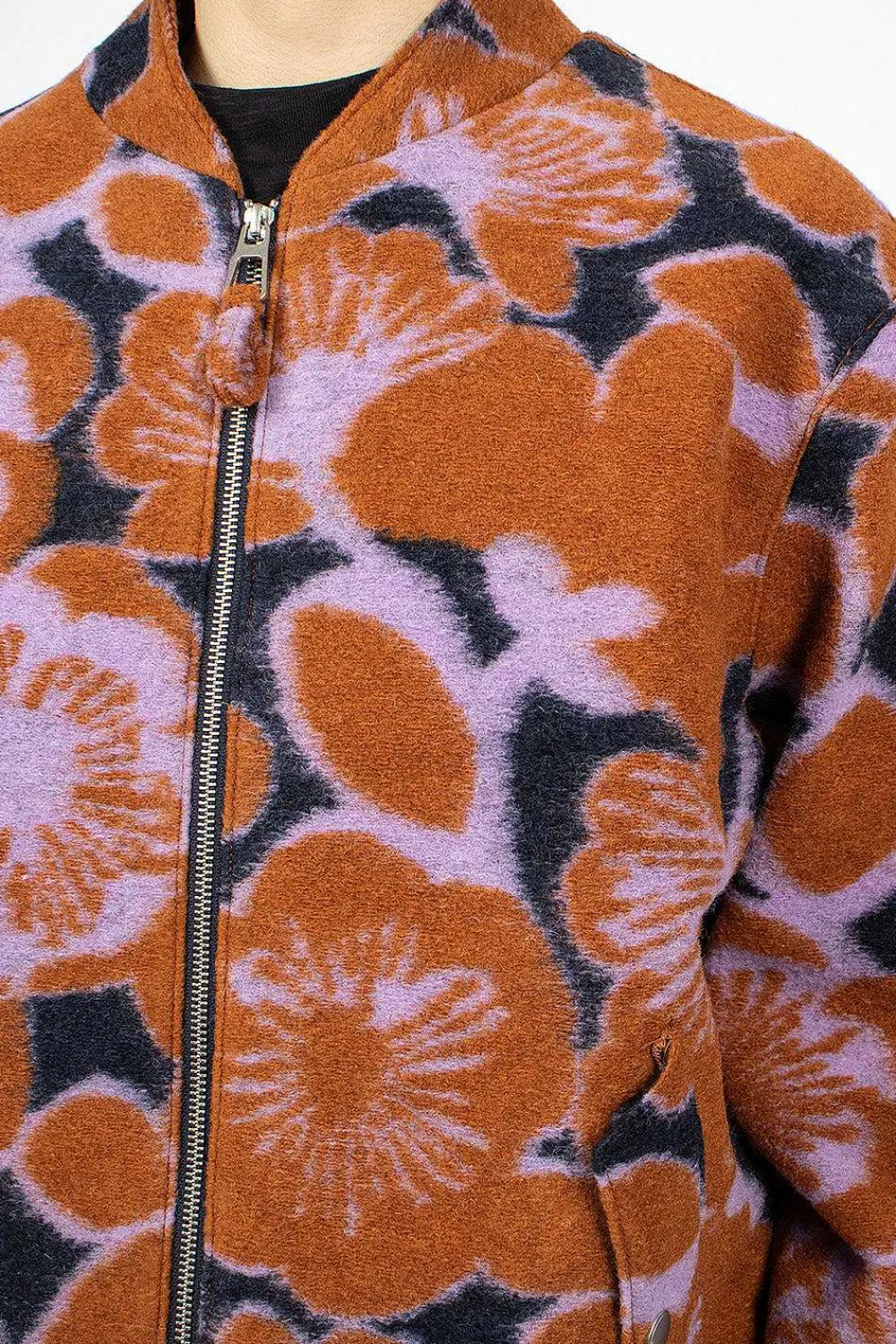 YMC Gabby Jacket Floral Navy| Outerwear