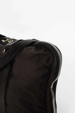 Guidi Gb0_Eco Black Nylon/Leather Bag| Bags