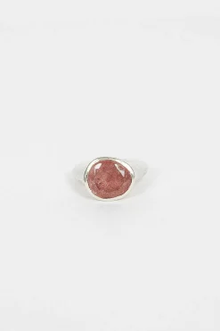 Rosa Maria Gina 2 Strawberry Quartz| Rings