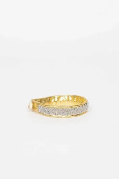Maria Rudman Gold Hide B Bracelet 1| Bracelets