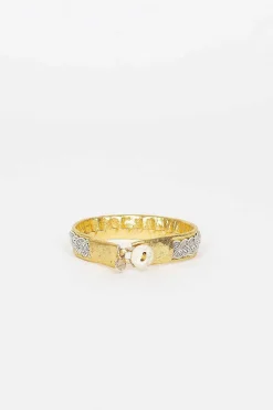 Maria Rudman Gold Hide B Bracelet 1| Bracelets