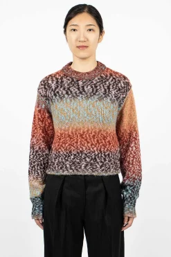 Acne Studios Gradient Pixel Jumper| Knitwear