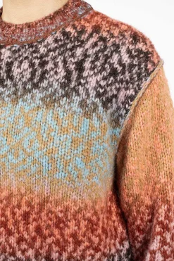 Acne Studios Gradient Pixel Jumper| Knitwear