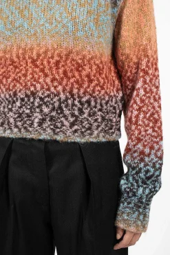 Acne Studios Gradient Pixel Jumper| Knitwear