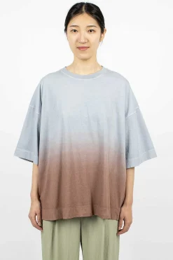 Dries Van Noten Gradient T-Shirt Light Blue| Tops