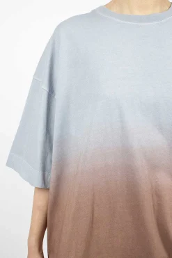 Dries Van Noten Gradient T-Shirt Light Blue| Tops