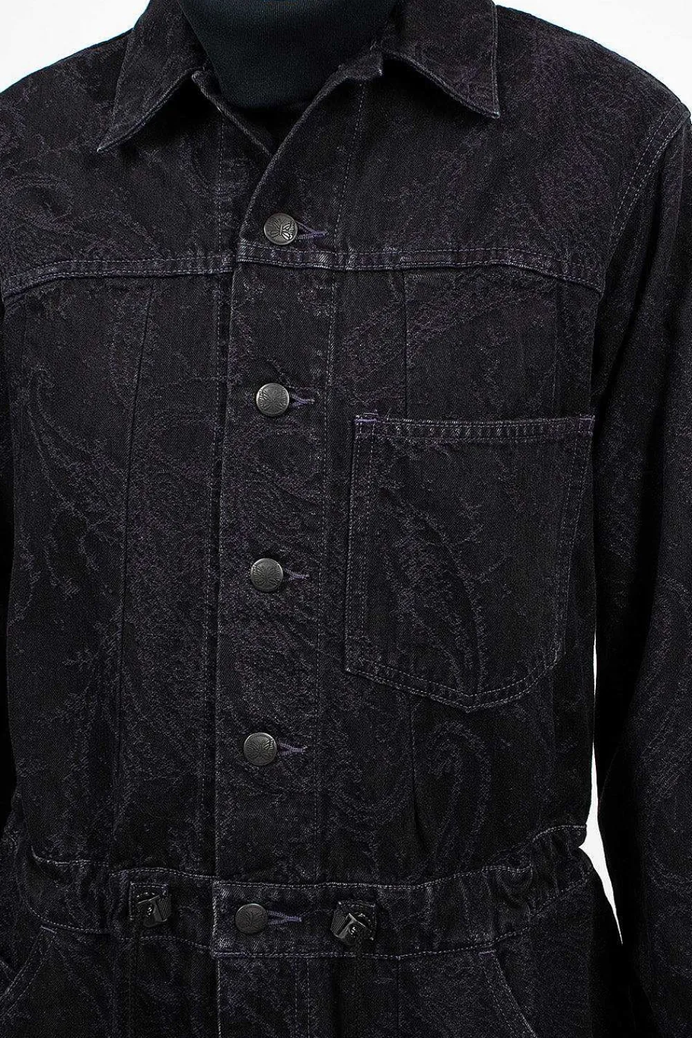 Needles H.D. Coverall 10Oz Denim Paisley| Trousers